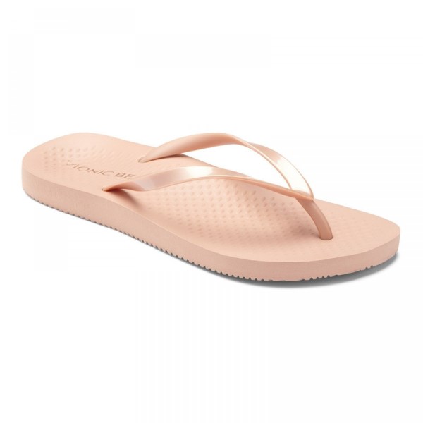 Vionic Sandals Ireland - Beach Noosa Toe Post Sandal Rose Gold - Womens Shoes Online | EUWFD-2139